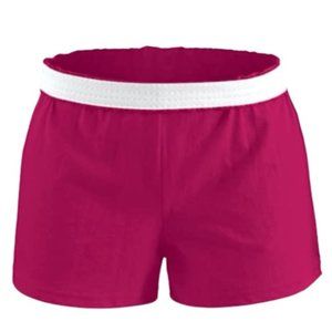 Soffe Fuisha Pink Elastic Waist Shorts